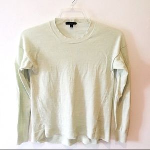 J. Crew | Mint Merino Wool Blend Crewneck Sweater